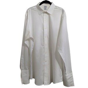 Brooks Brothers Regent French Cuffs Supima Cotton Dress Shirt Men's Size 17-35
